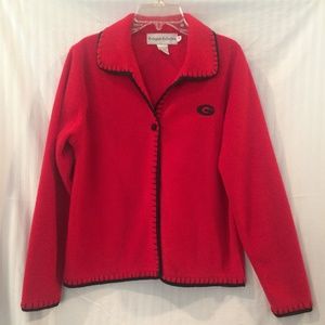 COPY - Georgia Bulldogs Red Fleece Jacket
